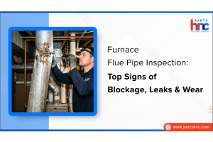Furnace Flue Pipe Inspection: Top Signs of Blockage, Leaks & Wear_PartsHnC