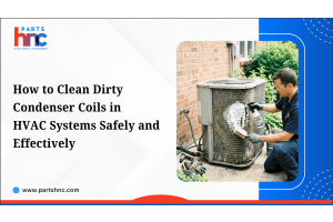 How to Clean Dirty Condenser Coils in HVAC Systems Safely and Effectively-PartsHnC