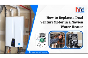 How to Replace a Dual Venturi Motor in a Navien Water Heater-PartsHnC