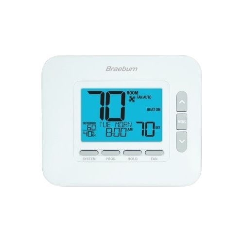 Braeburn Systems 4030 7-Day/5-2 Day or Non-Programmable Thermostat Premier Series