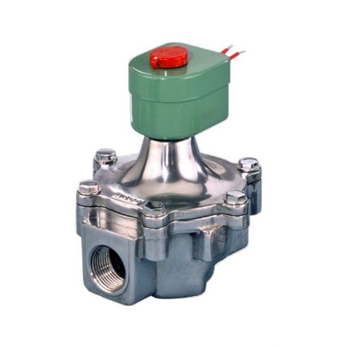 Asco Controls 8215A040CSA 3" 2-Way N/C Gas Solenoid Blocking Valve DA 7430000 BTU 5 PSI 120V/60Hz 110V/50Hz