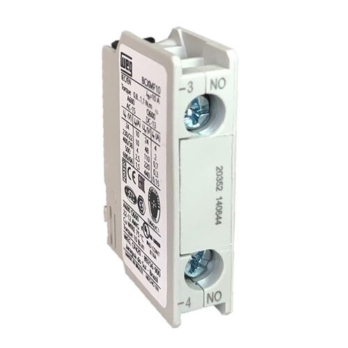 Weg Electric Corp BCXMF10 Auxiliary Contact Block 1NO