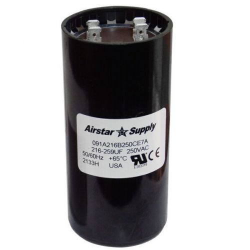 Dodge(Baldor) EC1216C06SP Electrolytic Start Capacitor 216-259 µF 250 VAC