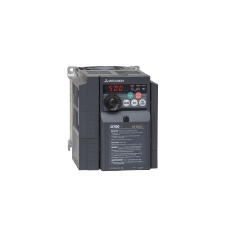 Mitsubishi VFD FR-D740-050-NA Variable Frequency Drive 5A 2.2kW 380-480V 3PH