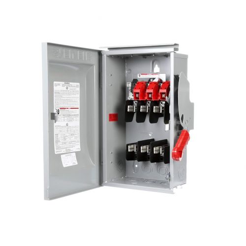 Siemens Industrial Controls HF362NR 3-Pole Fused Disconnect 60A 600V 4W 