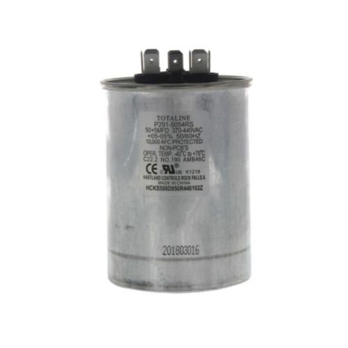 Carrier P291-5054RS Dual Run Capacitor 50/5 MFD 440V