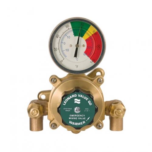 Leonard Valve TA-300-LF-CP 1/2"X1/2" Eye/Face Wash Unit