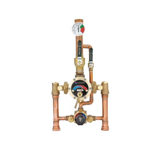 Leonard Valve TM-1520B-LF-DT Thermostatic Water Mixing Valve Assembly 1-1/4" X 1-1/2"