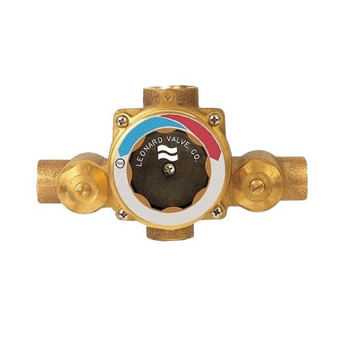 Leonard Valve TM-26-LF-RF Mixing Valve 3/4" Sweat 125 PSI