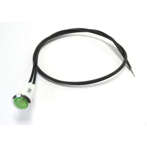 Detroit Radiant TP-1428 24V Green Indicator Light