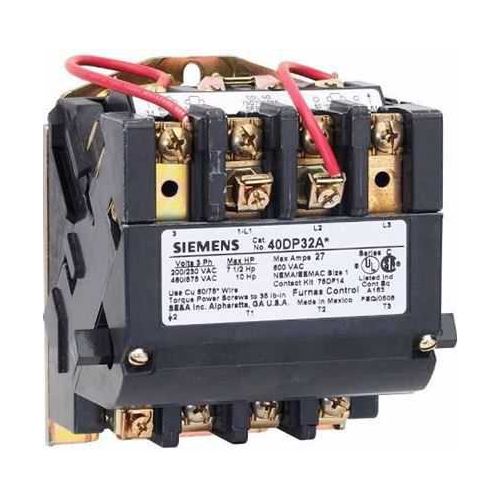 120240V 3Pole 45Amp Wswitch For Siemens Industrial Controls Part# 40Fp32Aa