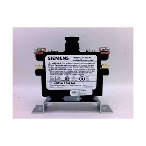 50200A 3Ph Overload Relay For Siemens Industrial Controls Part# 3Ub85335Hw2