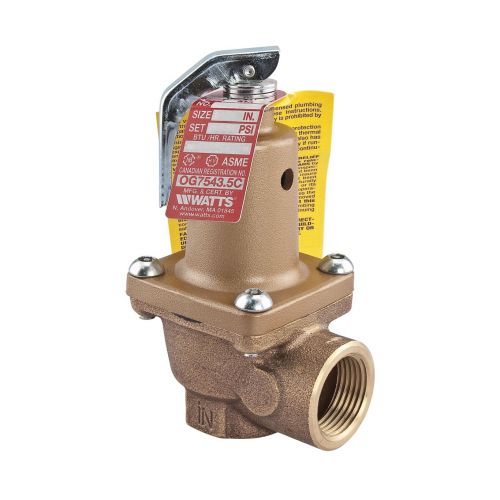 Watts 0276501 1-1/2" Pressure Relief Valve 2,310,000 BTU 36 PSI