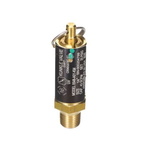 Kunkle Valve 0548-A01-KM0025 Air Relief Valve 1/4" 25 PSI 43 SCFM
