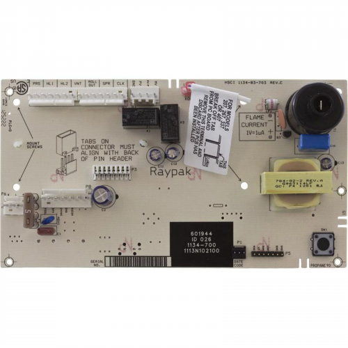 Control Board For Raypak -Part# 100-10000345