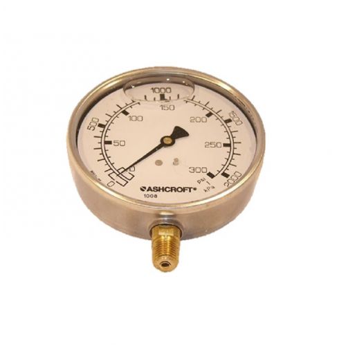 4"Liq.Fill.Gage 0/300#,1/4" For Ashcroft -Part# 1001008AL02L-0/300
