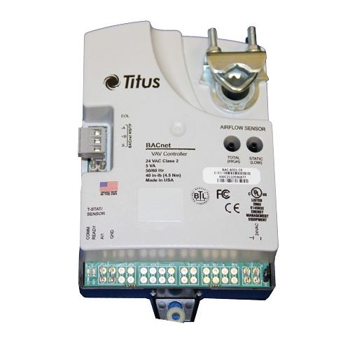 Titus HVAC 105383-01 Alpha BACnet Controller/Actuator 