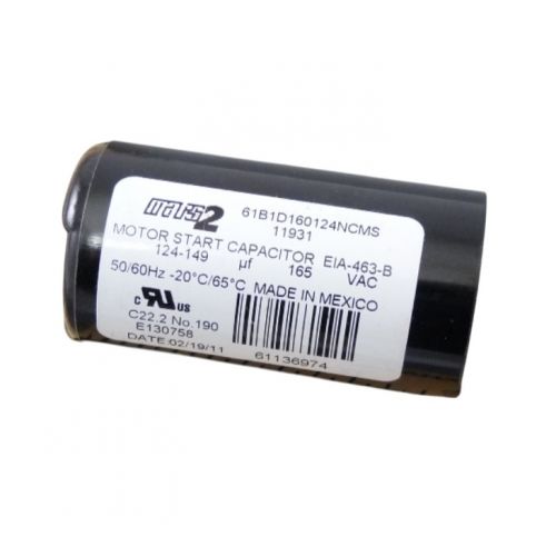 124-149Mfd 165V Rnd Start Cap. For MARS -Part# 11931