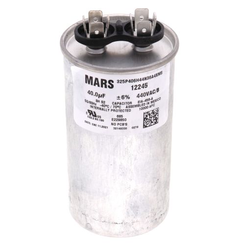 40Mfd 440Vac Round Run Cap For MARS -Part# 12245