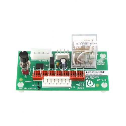 Liebert 124502P3S 4-Connectors Smoke Detector Control 24 VDC