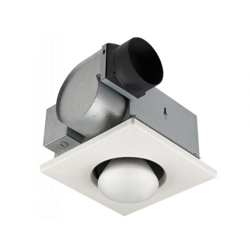 Broan-Nutone 162M Single Bulb Heater/Ventilation Exhaust Fan 250W 