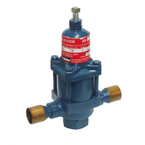 Parker Refrigeration Specialties 186327 Refrigeration Pressure Control Valve 7/8" ODF 7/8" Port 10" 120 PSI A9E