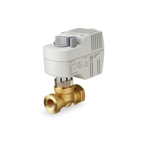 Siemens Building Technology 243-00214 2-Way 1/2" Zone Valve NPT 24V 4.0Cv