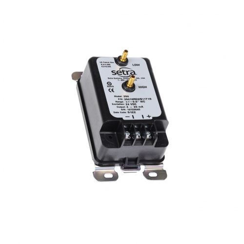 Setra 26410R5WB11T1G Differential Pressure Transmitter ±0.5"WC 4-20mA
