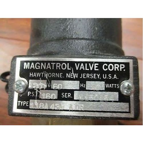 1" 2W N/C 0/300# 120V Valve For Magnatrol Solenoid Valves -Part# 33A54