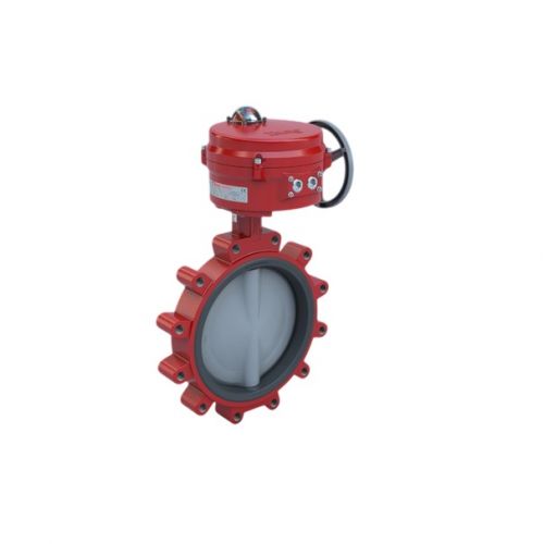 Bray Commercial 3LSE08S2C/70240201 8" Lugged butterfly Valve 2W 24V 2000 PSI NEMA 4