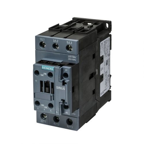 Siemens Industrial Controls 3RT2035-1AP60 1NO+1NC Power Contactor 41A/240V/60Hz