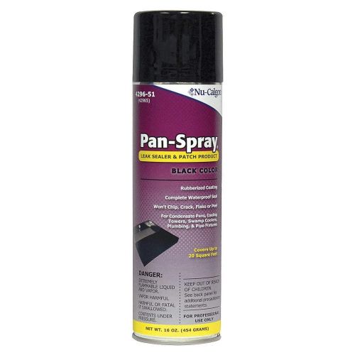 Nu-Calgon 4296-51 Black Pan Spray Leak Sealer