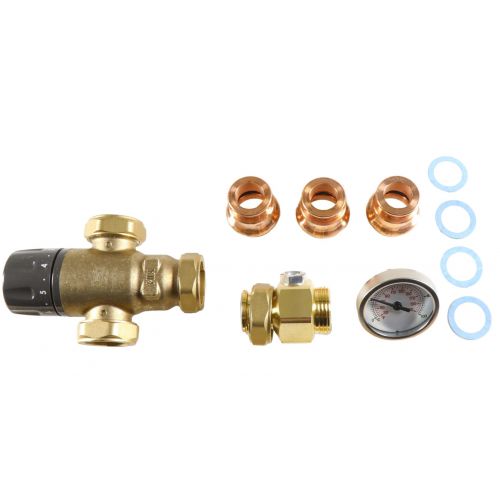 3Wtherm Mixi Vlv 1" Pr W/Gauge For Caleffi -Part# 521616A