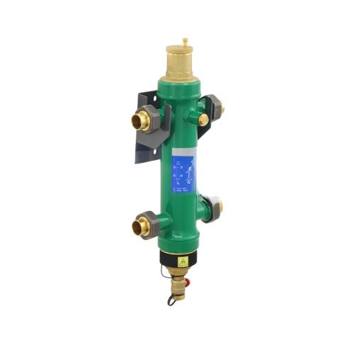 Caleffi 549596A 4-In-1 Hydraulic Separator 1" Sweat Union SEP4