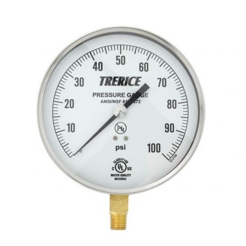 0/100#Ss Gage1/4L,4.5"(833020) For Trerice -Part# 600CB4502LA100