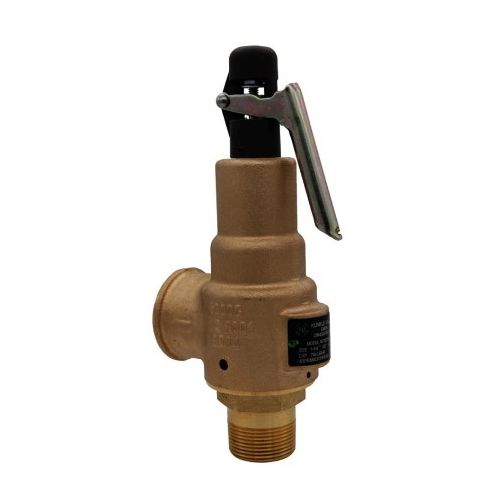 Kunkle Valve 6010FEE01AAM0150 Steam Relief Valve 1" X 1.25" 150 PSI 2583 PPH