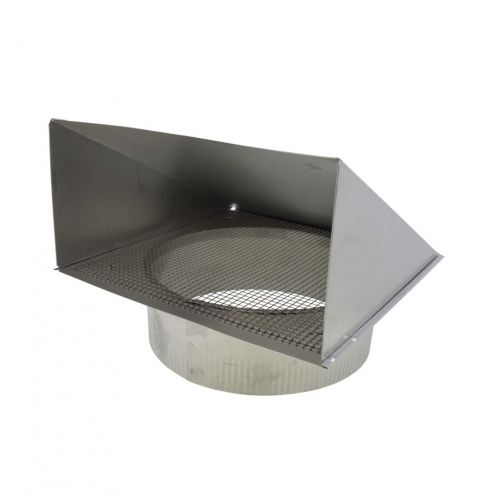 Broan-NuTone 610FA 10" Round Aluminum Fresh Air Inlet Wall Cap