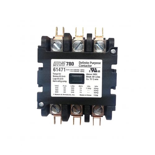 120V 60A 3Pole Dp Contactor For MARS -Part# 61471