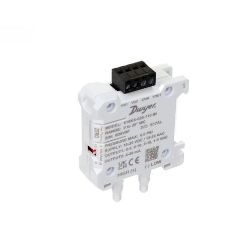 Dwyer Instruments 616KX-025-110-IN Differential Pressure Transmitter