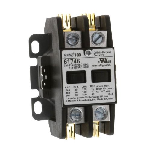 2P 30A 120V Contactor For MARS -Part# 61746