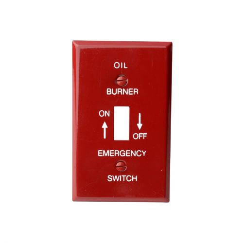 Cover Switch Plate Oil Emr Red For Diversitech -Part# 625-S19