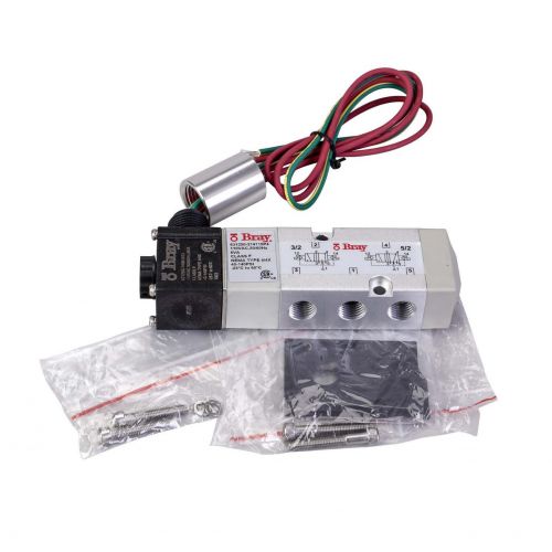 Bray Commercial 63125A-214115P4 Single Coil Solenoid Value Kit 110VAC