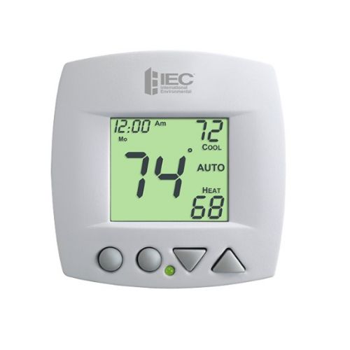 International Environmental 71520317 7-Day Programmable Thermostat 2/4 Pipe Configuration