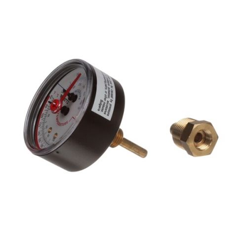 Rinnai 807000081 Temperature/Pressure Gauge 1/4" NPT + Lock 1/2"