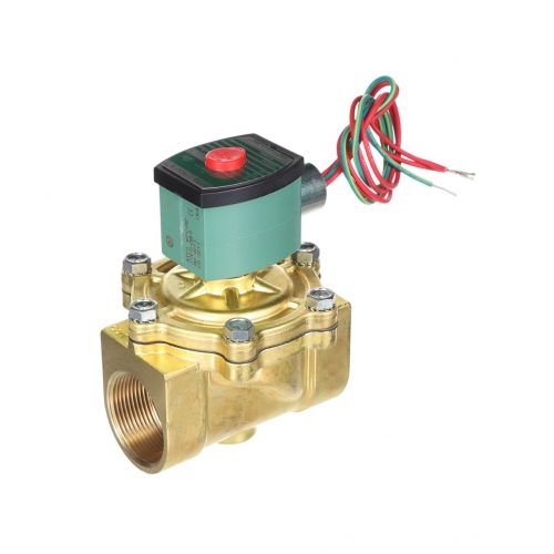 Asco 8210G056-480V 1.5" NC Valve 0/150 PSI Air 125 PSI Water/Oil 480V