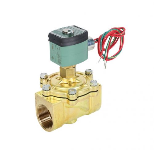 Asco 8210G059 1.5" N/O Solenoid Valve 2W 120VAC Brass