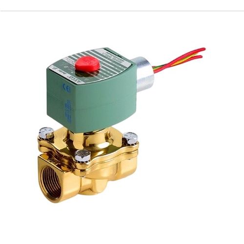 Asco 8210G2-120VDC Solenoid Valve 1/2" N/C 5/100 PSI Water Oil 125 PSI Air