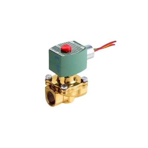 ASCO 8210G2-480V 1/2" N/C Solenoid Valve 5-150 PSI/Water 5-200 PSI/Air