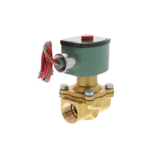 ASCO 8210G35LF-24V 3/4" NO Solenoid Valve 0/150 PSI Water & Air 24 VAC Brass