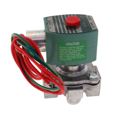 Asco 8215G20-24V Solenoid Valve 1/2" N/C 0/50 PSI 24 VAC